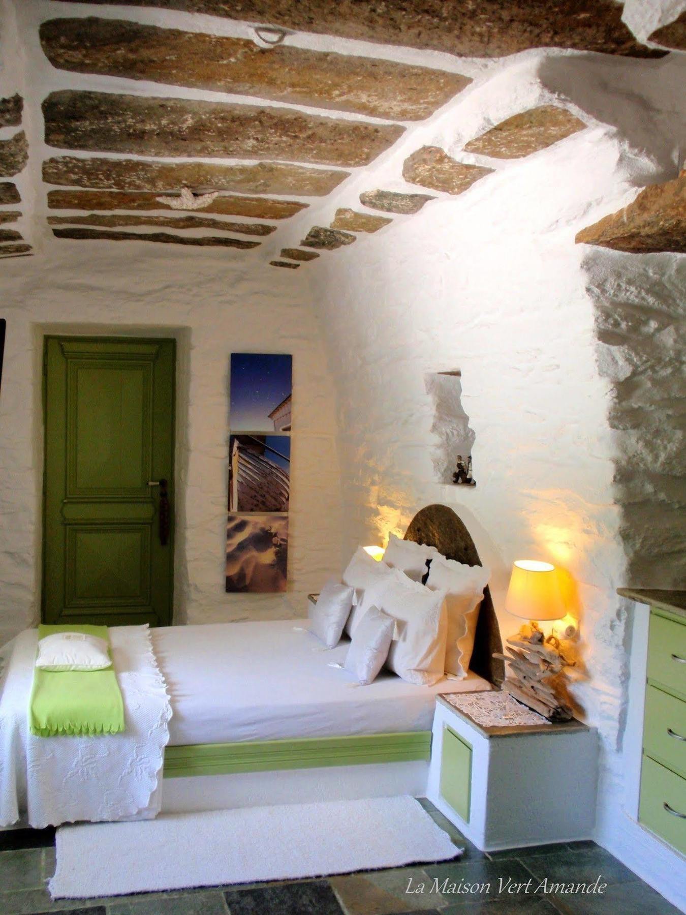 La Maison Vert Amande Spathi  Bagian luar foto